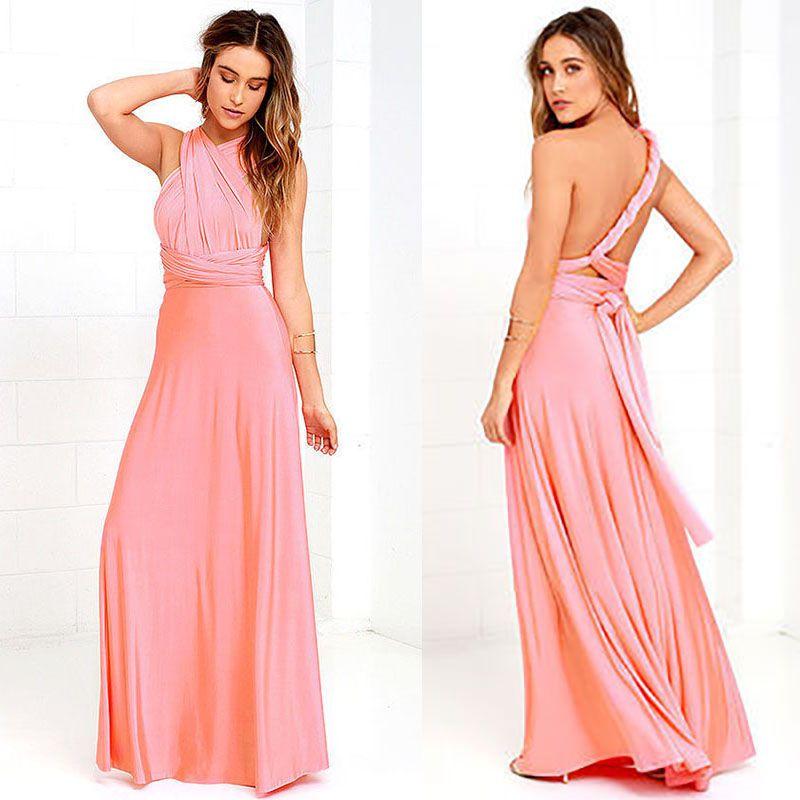 Elegant Dames Lange Mouwloze Jurk Perfect Voor Avondfeest En Cocktail Evenementen