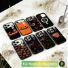 Halloween Pumpkin Head Phone Case For iPhone17,16,15,14,13,12,11 Plus,Pro Magnetic with Magsafe Wireless Charging