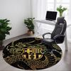1pc Barcelona Football Office Round Area Rug, Under Office Chairs Bedroom Living Room Home Decor A1016265