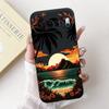 For Google Pixel 9 Pro 9A Pixel9 New Fashion Dusk Beach Painting Phone Case For Google Pixel9A 9 9Pro Black Silicone Soft Case