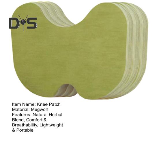 72Pcs Knee Patches Natural Herbal Relief Sticker for Knee Warming Wormwood Extract Patch for Shoulder Back Neck