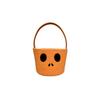 Kinderen Halloween Katoenen Touw Opbergmand Pompoen Handgeweven voor Snacks Snoep en Decoratie