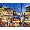 Diamond Mosaic Full Round Diamond Painting Diamond Embroider Small City
