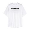 Muscleguys Men's Bodybuilding Sports T-Shirts Short Sleeves Summer Loose Mesh Tops Crew Neck Printed Half Sleeves Graphic T Shirts