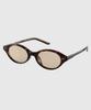 Tuditeo Sho Tinted Lightweight Horn-Rimmed Unique Sunglasses Nylon Tinted Lenses C2 Leopard