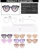 Summer Cute Heart Sunglasses UV400 Protection Gradient Lens Baby Girls Boys Outdoor Sun Glasses Classic Eyewear