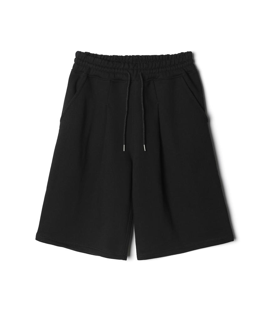 Eoneolleokodeu Bermuda Sweatpants (Black)