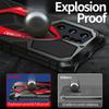 360 Heavy Duty Military Luphie Metal Bumper Armor Hybrid Case for Samsung Galaxy S25 Ultra S24 S23 Full Shockproof Protect Cover