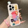 The New Love Frame Doll Is Suitable for Anti-drop iPhone16/15Pro Mobile Phone Case 17promax Protective Case.