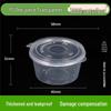 Disposable PP Sauce Cups with Integrated Lid