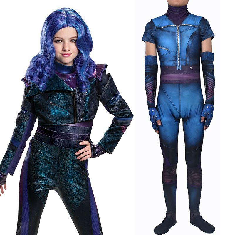 Exquisite Descendants 3 Evie Cosplay Costume Jumpsuit For Adults And Kids Perfect For Halloween