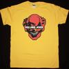 KILLING JOKE CLOWN Retro Smags Kokvilnas Dzeltens Visu Izmēru T krekls TU425