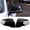 1 par de cubiertas para espejo retrovisor lateral de BMW Serie 5, 6, 7, F10, F18, F11, F06, F07, F12, F13 y F01 (2014-2016).