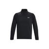 Effen Kleur Standkraag Pullover Sweatshirt Heren sweatshirt Zwart 1379915-001