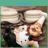 Estilo Europeu Resina Estatueta de Chef Ornamento Decorativo Para Mesa de Cozinha Presente