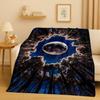 Mooie Natuurlijke Scenery Zee Lucht Boom Flanellen Deken, Ultrazacht Warm Pluche Plaid voor Huis Slaapkamer Bed Bank Cover Kinder Cadeau