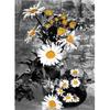 Full Round 5D DIY Diamond Painting Daisy Flowers Diamond Mosaic Gift Diamond Embroidery