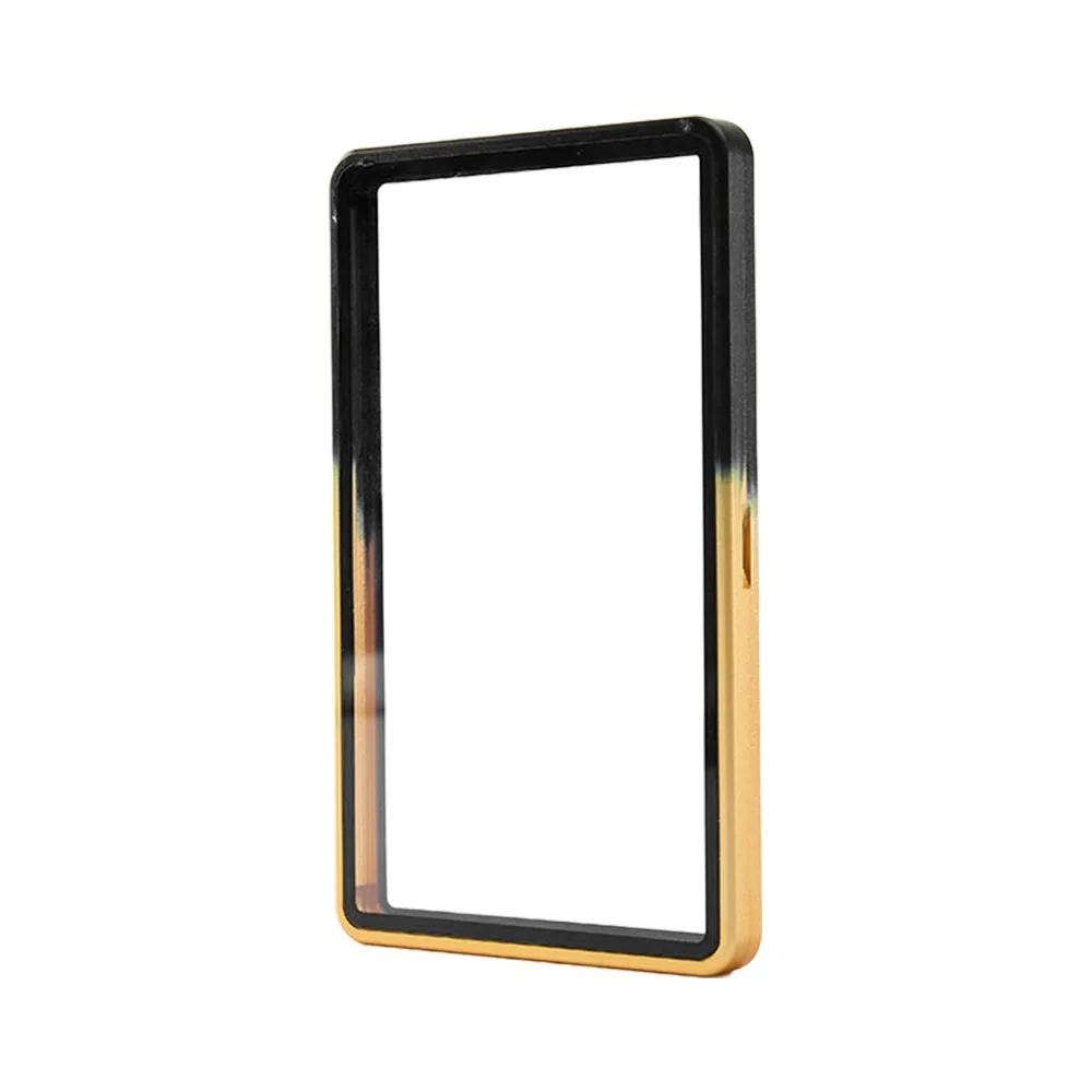 Gradient Color Trading Card Protect Box Double-sided Glass Aluminum Alloy 35PT /CGC Box Transparent UV Protection