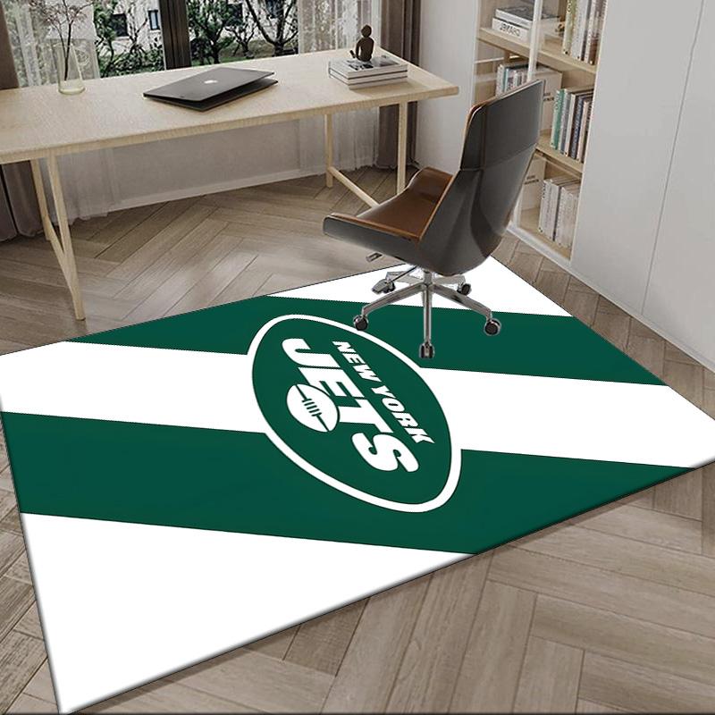 New York Football Logo Carpet, Kitchen Rugs, Yoga Mat, Non-Slip Mats, Rug for Bathroom, Living Room Bedroom, Camping Rugs Christmas Gift