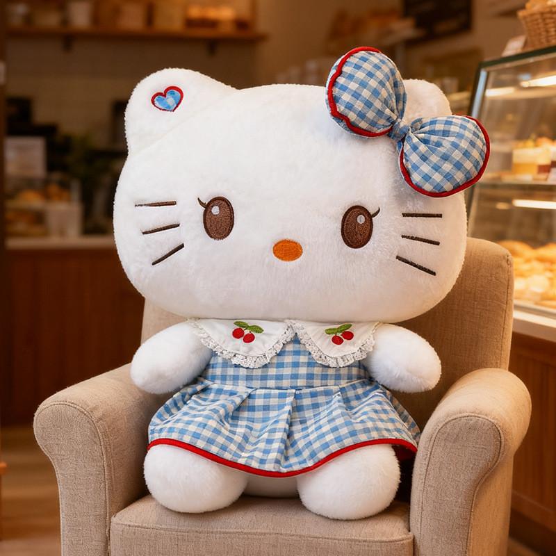 Strawberry Kt Cat Plush Toy Cute Doll For Kids And Collectors