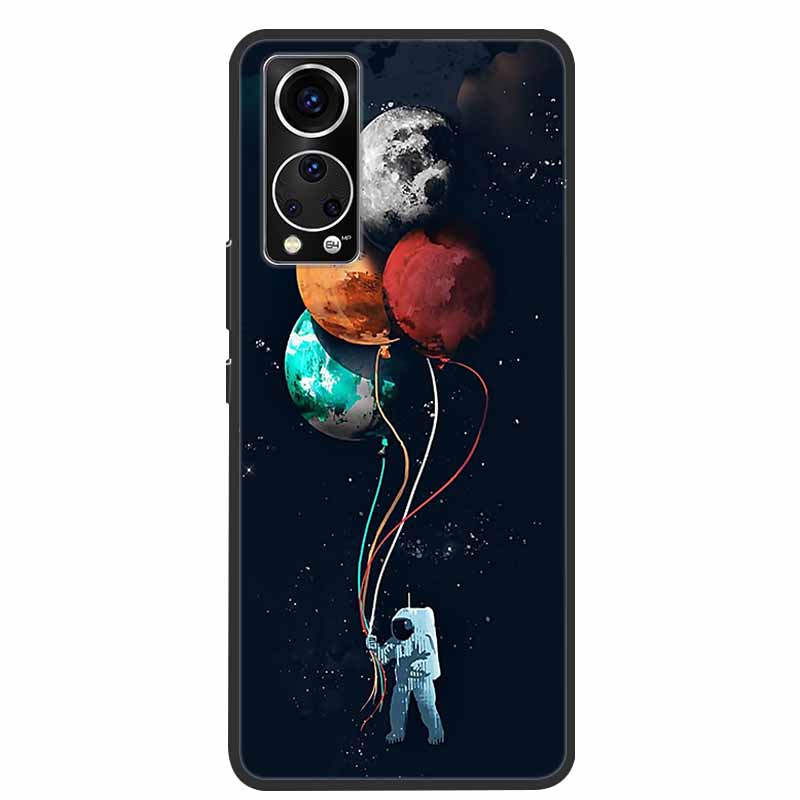 For ZTE Axon 30 Phone Case Cover Cool Wolf Lion Tiger Black Silicone Soft Funda For ZTE Axon 30 Back Cover Case Axon30 5G Coque