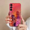 Back in love Alice Phone Case For Samsung S25,24,23,22,21,S20,Ultra,Plus,FE Black Soft Cover