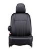 Clazzio Line Seat Black and for All Seats of the Jimny JB64W and Jimny Sierra JB74W H30 Model Year and Covers, White, (2018 Later) [Product Code