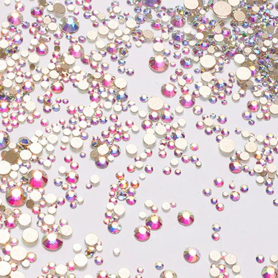 Yousheng 1440Pcs/Bag Nail Decoration Exquisite DIY Lightweight Flat Bottom Rhinestones Nail Ornaments for Women