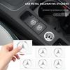 Car Styling 3D Alloy Metal Motorcycle Emblem Badge Sticker For Mercedes Benz W220 W205 W211 W212 GLC GLS AMG W203 Accessories