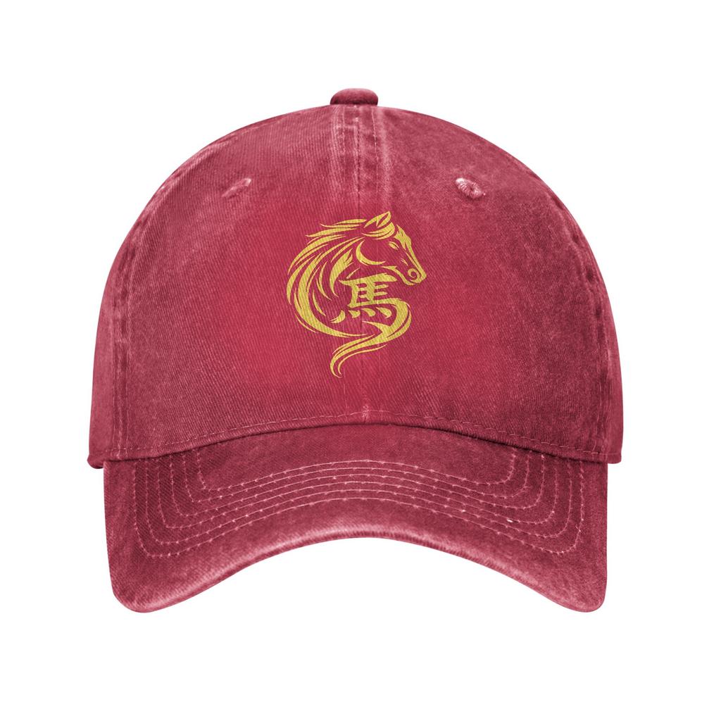 Baseball Cap Chinese New Year 2026 Fire Horse Year of The Horse 2026 Summer Fitted Retro Camping Sun Visor Baseball Caps