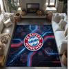 Bayern Munich Printed Flannel Area Rug Non Slip Soft Polyester Floor Carpet Indoor Decor Mat for Bedroom Living Room Sofa Game Room Home Decoration