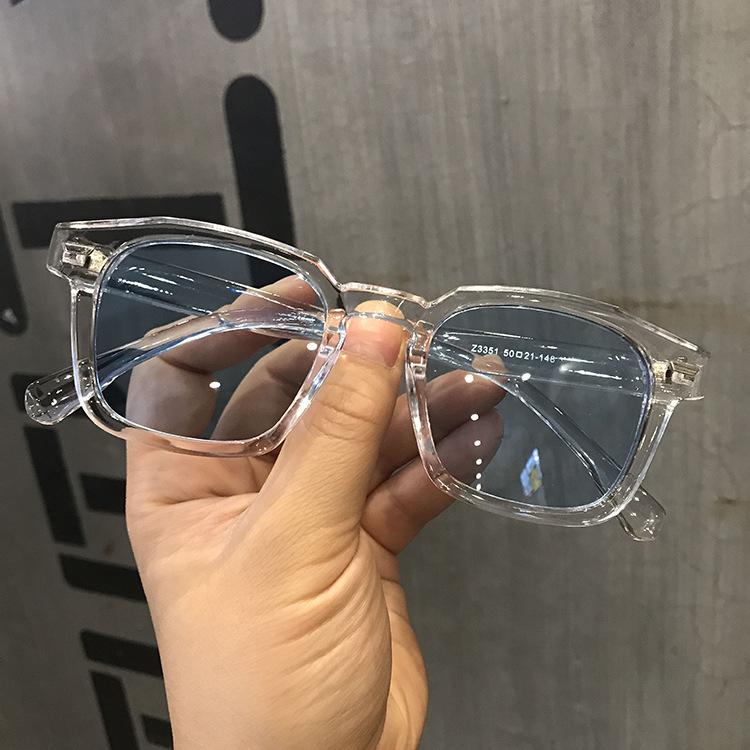 Brand High-Quality New Polygon Meter Nail Square Sunglasses Fashion Men Hip Hop Glasses Retro Sunglasses Women