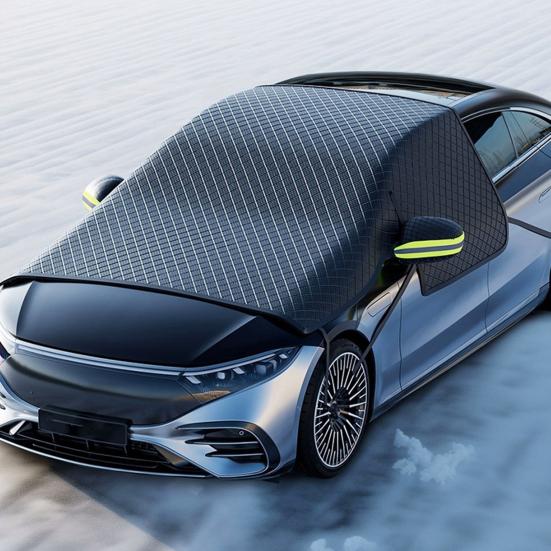 Car Sunshade Ice Cover UV Resistant Waterproof Universal Simple Installation Windshield Protector Automobile Snow Cover