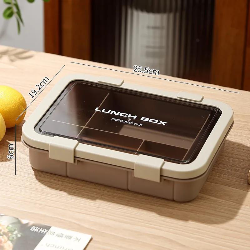 Large Capacity Bento Box Children's Lunch Box for Sushi Fruit Leakproof Lunchbox School Office Food Storage Container Tableware