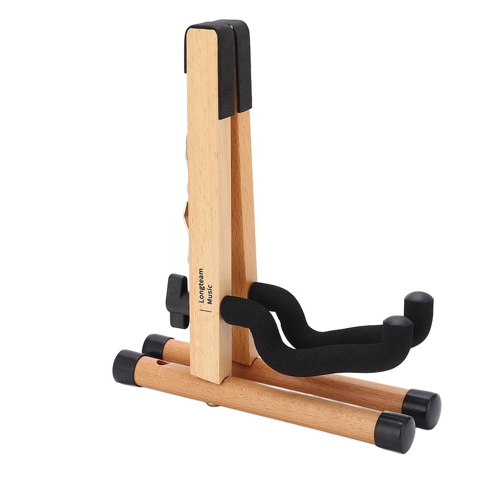 Wood Violin Stand Wooden Display Holder Folding Detachable for Ukulele Mini Guitar Mandolin