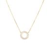 18K Gold-Plated S925 Sterling Silver Necklace with Trapezoidal Zircon Pendant and Geometric Star Ring on Clavicle Chain