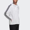 adidas Bunda do vetra s kapucňou 3-Stripes Pánske vrchné oblečenie Biela H14625