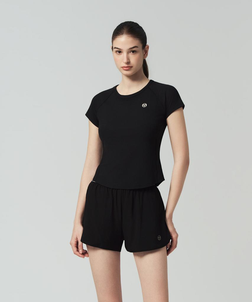 SERGIO TACCHINI W Rib Slim Fit Short Sleeve T-Shirt