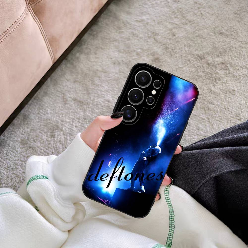 Band D-Deftones Phone Case For Samsung S 24 Fe 25 Ultra Plus 20 Lite 21 30 22 23 24 22 Ultra 5G Fundas