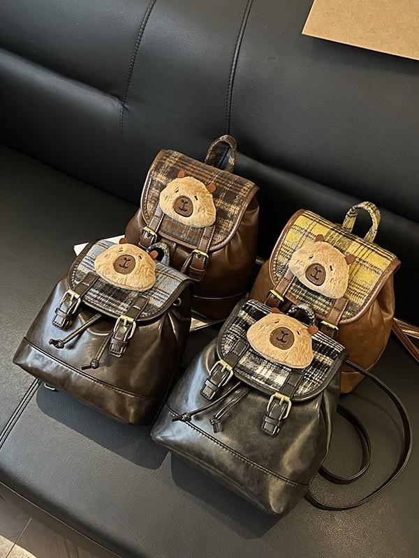 Klassische Britische Karosserie Schultertasche Aus Pu-Material Für Freizeit und Reisen