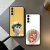 D-David-ID A-Art-RT Phone Case For Samsung S25,24,23,22,30,21,10,9,Ultra,Plus,Lite,FE,4,5 G Soft Black Case