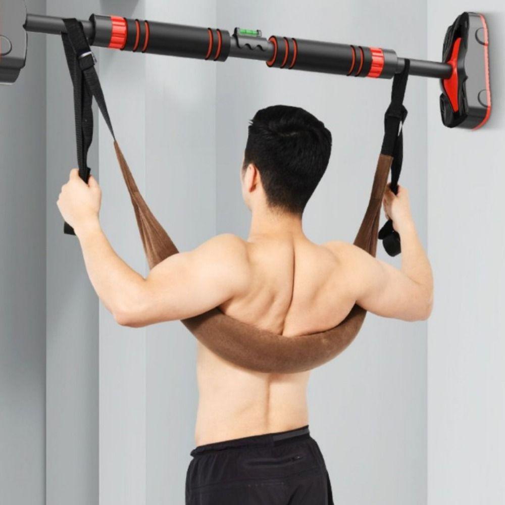 Breathable Spine Exercise Lumbar Belt Strong Bearing Capacity Soft Outdoor Hanging Waist Spine Belt Buckwheat Husk