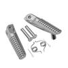 1SET Fahrer Fußrasten Fußstützen Pedale Für YAMAHA MT09 2021-2025 XSR900 2022-2024 YZF R7 2022-2025