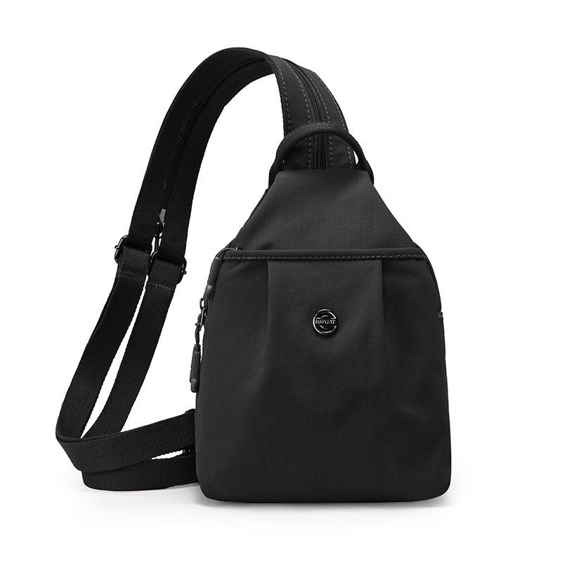 Reise-Rucksacktasche mit großem Fassungsvermögen für Damen, neuer leichter kleiner Rucksack, vielseitige Mode, Textur, Schulter-Brusttasche