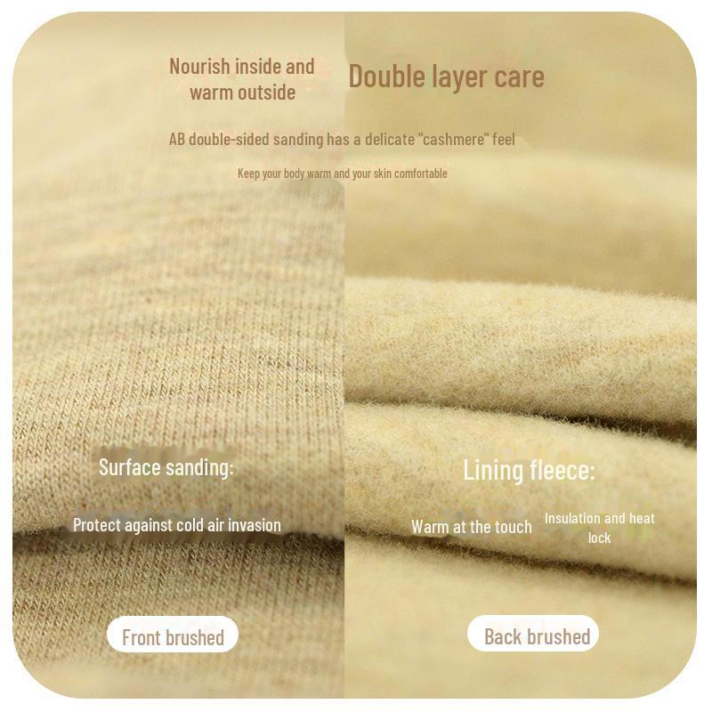 Thickened Autumn/Winter Thermal Underwear Set: Seamless German Velvet for Men & Women