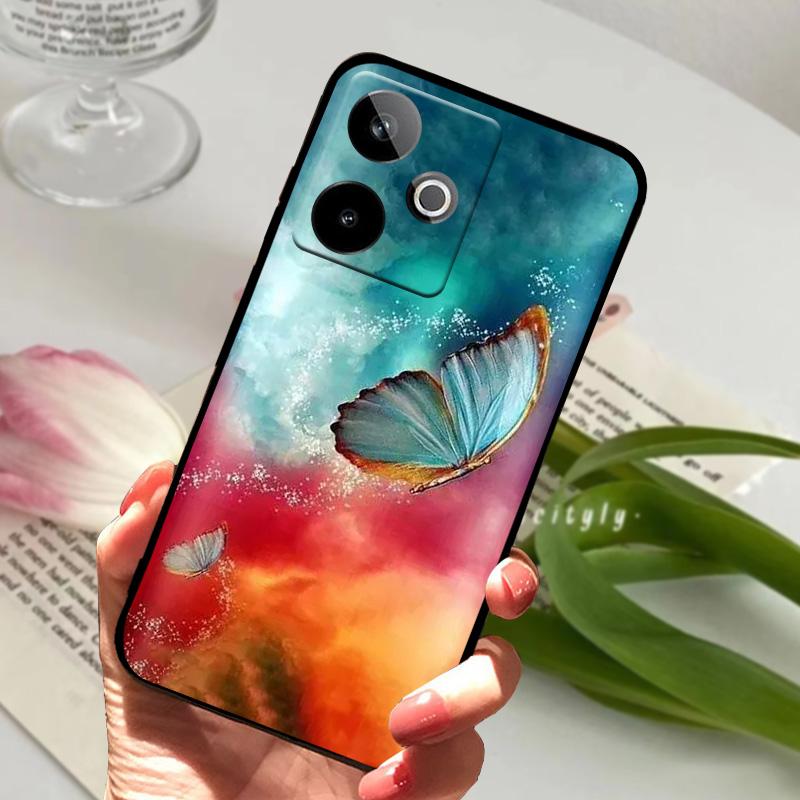 For Realme GT 7 7T Case Fashion Painting Soft Silicone Shell Protection Back Cover For Realme GT7 T Shockproof Funda Coque