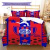 SAN LORENZO Pattern Bedding Set Quilt Cover Pillowcase Home Decor Gift (1 * Duvet Cover + 2 * Pillowcase, Without Core)