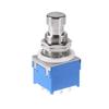 9-Pin 3PDT Guitar Effects Stomp Foot Switch On/Off Mini Electric Guitar Effects Foot Switch Replacement Musical Instrument Parts