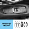 Carbon Fiber Decal For Infiniti Q50 Q60 2014-19