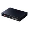 Sanwa Supply Langstreckenkompatibler PoE-Switching-Hub Übertragung/Gigabit (8 Anschlüsse) LAN-GIGAPOE81